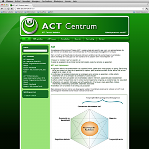 Website voor ACT Centrum Nederland